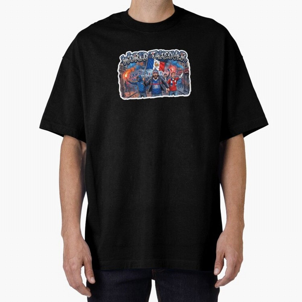 France Soccer Fans Street Power Sticker 2026 Football Supporters Classic T-Shirt Celebrate the Biggest Stage of FIFA World Cup 2026 Group Stage for Fans of Messi, CR7 and Mbappe and France and Portugal, Bringing Champion Mindset, Group Stage Buzz,