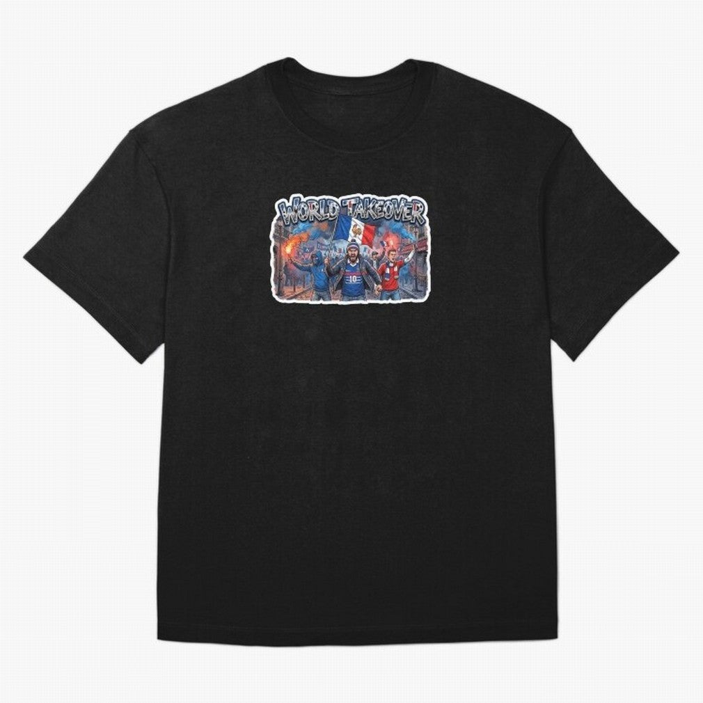 France Soccer Fans Street Power Sticker 2026 Football Supporters Classic T-Shirt Celebrate the Biggest Stage of FIFA World Cup 2026 Group Stage for Fans of Messi, CR7 and Mbappe and France and Portugal, Bringing Champion Mindset, Group Stage Buzz,