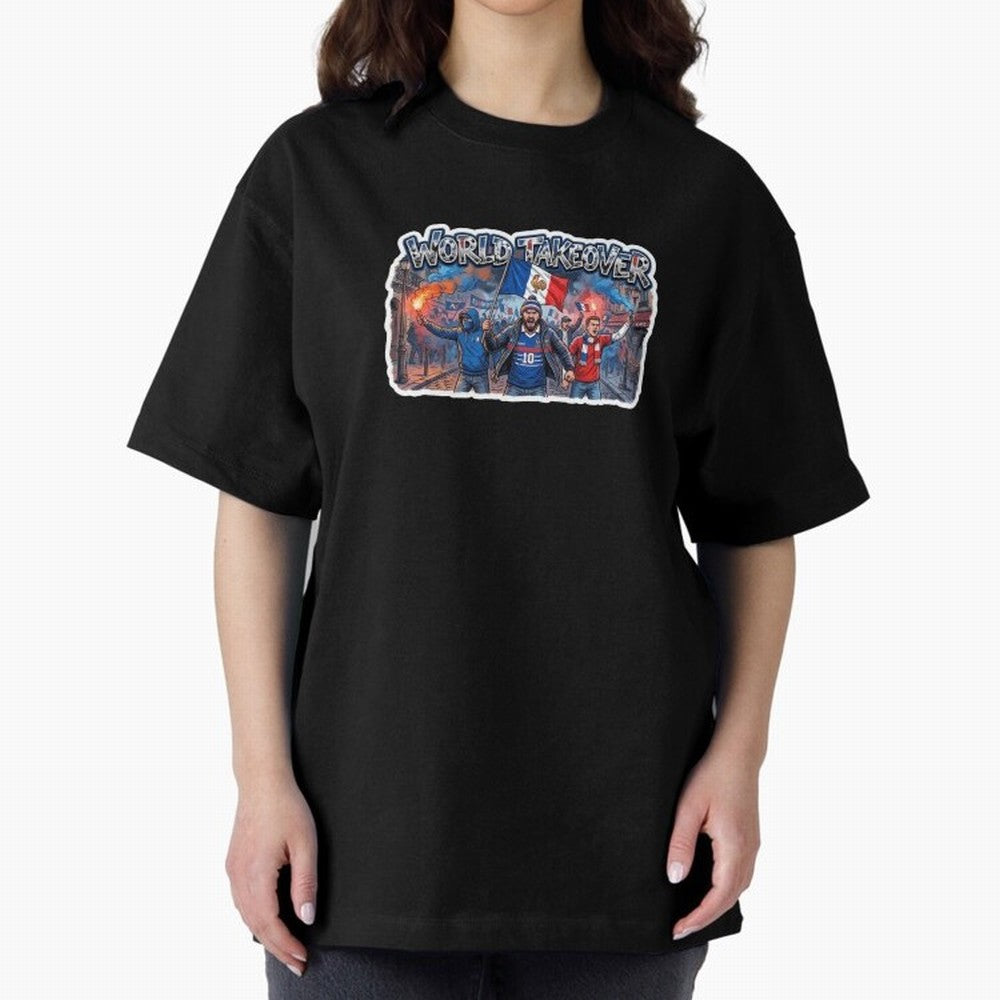 France Soccer Fans Street Power Sticker 2026 Football Supporters Classic T-Shirt Celebrate the Biggest Stage of FIFA World Cup 2026 Group Stage for Fans of Messi, CR7 and Mbappe and France and Portugal, Bringing Champion Mindset, Group Stage Buzz,