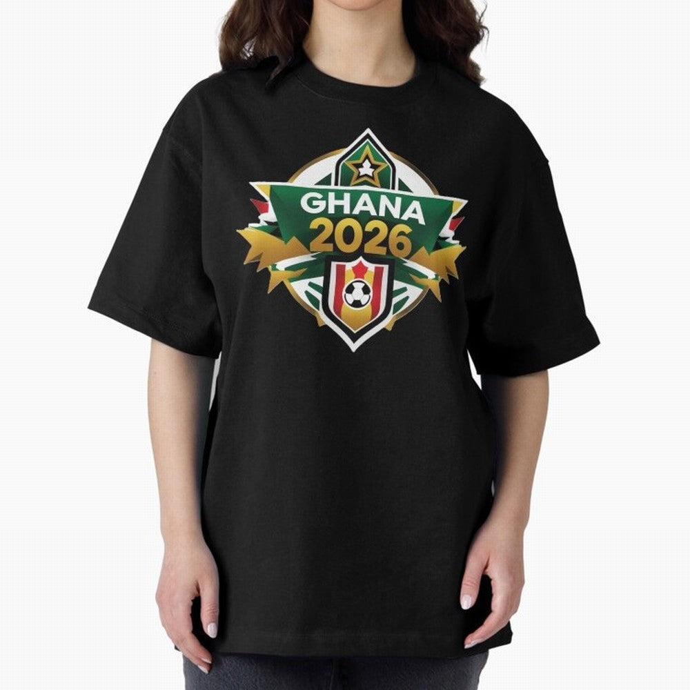 Ghana WC 2026 Classic T-Shirt Represent FIFA World Cup 2026 Group Stage Featuring Cristiano Ronaldo, Argentina and Brazil Energy, Champion Mindset, Group Stage Buzz, Knockout Tension and Passionate Fan Culture; Ideal for Football Dads, Football
