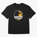 Golden Green Kangaroo Emblem Go Australia 2026 Supporter Design T-Shirt_83662099 Classic T-Shirt Elevate FIFA World Cup 2026 USA Canada Mexico Spirit, Connected to Portugal, Messi, Neymar and Mbappe, Fan Favorite Moments, National Team Passion, Big