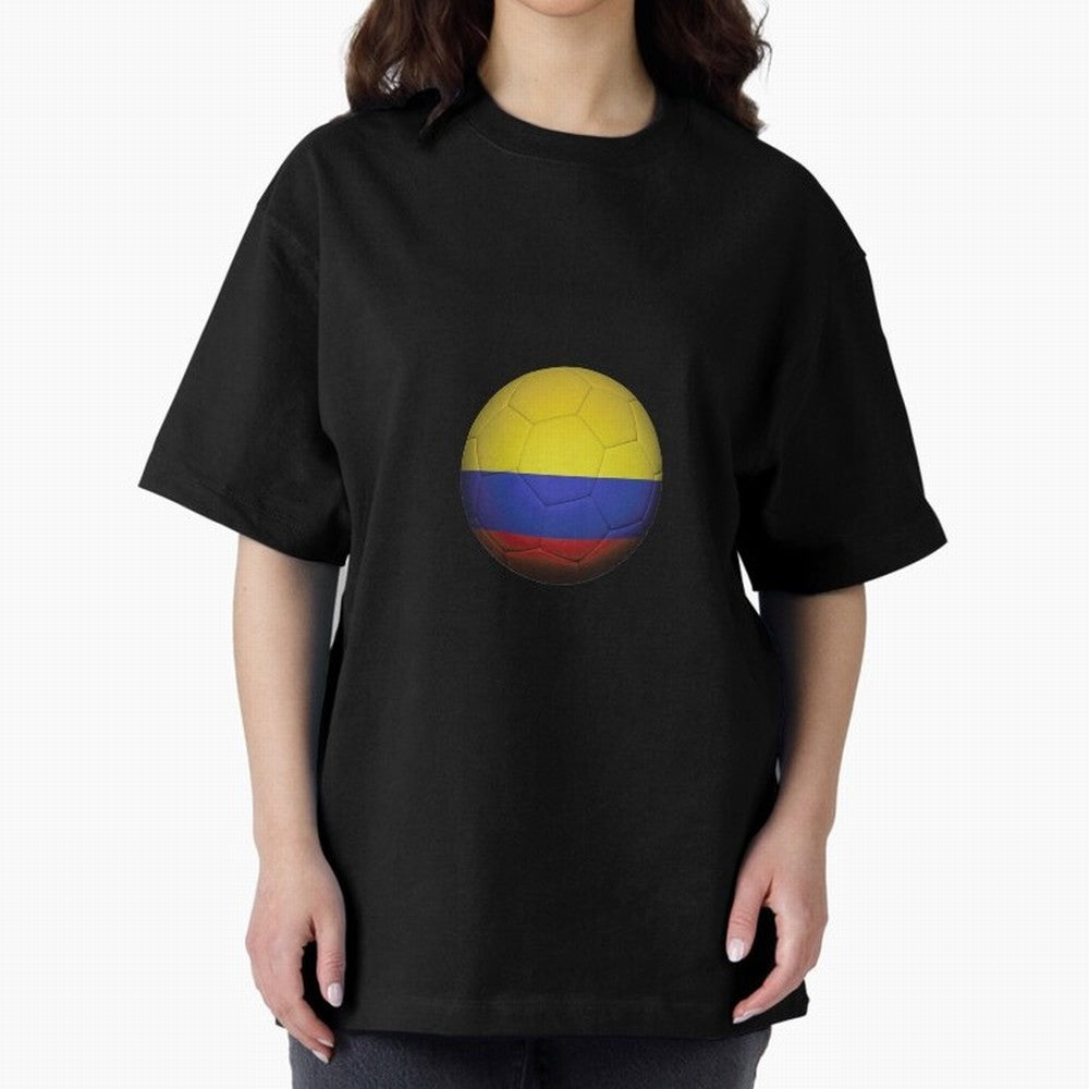 Colombia Ball Classic T-Shirt Live the Energy of Global Football Passion for FIFA World Cup 2026 USA Canada Mexico, Built around CR7, Germany, Champion Mindset, Group Stage Buzz, Knockout Tension and Passionate Fan Culture; Great for Supporters Who
