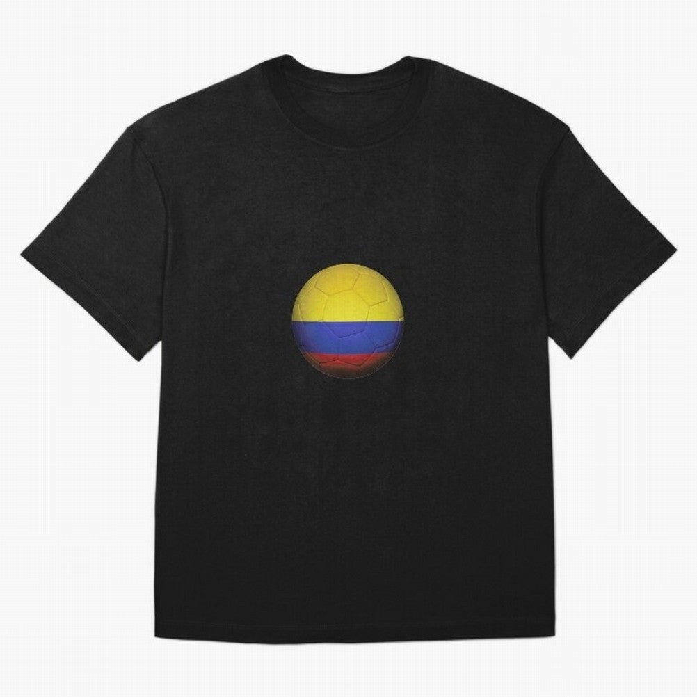 Colombia Ball Classic T-Shirt Live the Energy of Global Football Passion for FIFA World Cup 2026 USA Canada Mexico, Built around CR7, Germany, Champion Mindset, Group Stage Buzz, Knockout Tension and Passionate Fan Culture; Great for Supporters Who