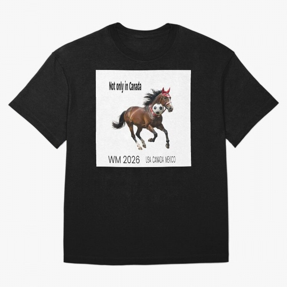 Canadian Horse World Championships 2026 in USA, Canada, Mexico Classic T-Shirt Celebrate Golden Goal Energy in Match Day Hype around FIFA World Cup 2026, Haaland, Brazil, Portugal and Argentina, Goal Celebration Energy, Supporter Heritage, Football