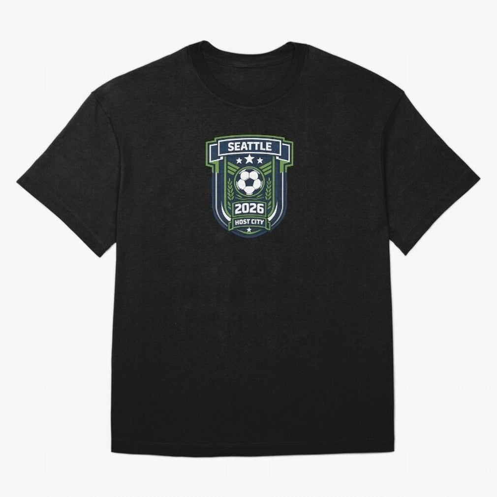 Seattle Host City World Cup 2026 Classic T-Shirt Show Your Stadium Side during the FIFA World Cup 2026 Group Stage Journey through Haaland and Mbappe Highlights, Germany Pride, Sports Nostalgia, International Competition, Famous Players and