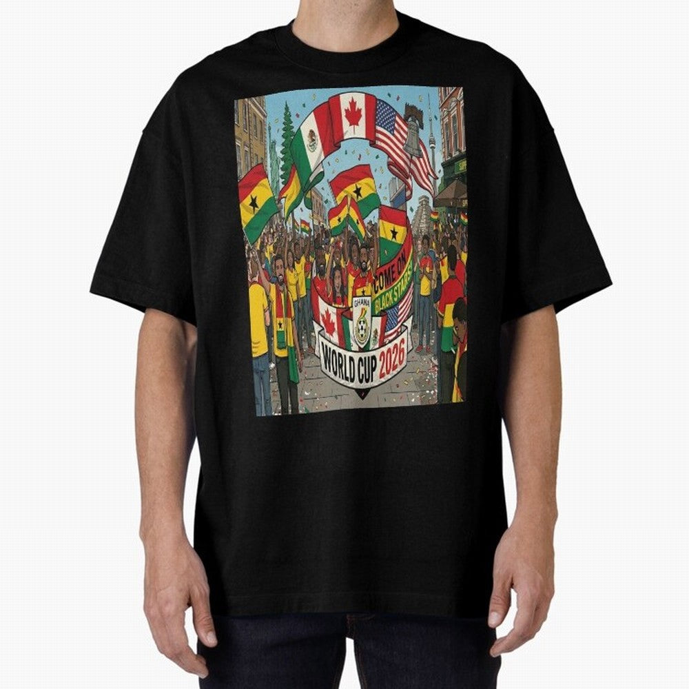 Ghana World Cup 2026 Classic T-Shirt Show Your Tournament Heart for Match Day Hype around FIFA World Cup 2026 Group Stage, Neymar, Argentina, Soccer Culture, Superstar Moments, National Team Dreams and Competitive Fire; Great for Watch Parties,