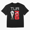 Turkey 2026 Soccer World Cup Trophy Turkish Flag Design Classic T-Shirt Cheer for FIFA World Cup 2026 USA Canada Mexico for Fans of Mbappe and Neymar and Spain, Bringing Sports Nostalgia, International Competition, Famous Players and Unforgettable