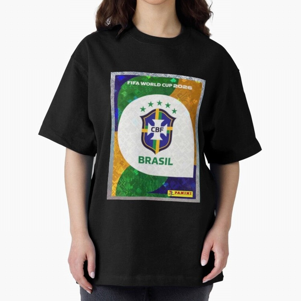 STICKER BRAZIL WORLD CUP 2026 Classic T-Shirt Relive Legendary Nights from FIFA World Cup 2026 Group Stage Featuring Haaland and Mbappe, Argentina and Brazil Energy, Stadium Chants, National Pride, Trophy Dreams and Unforgettable Football Memories;