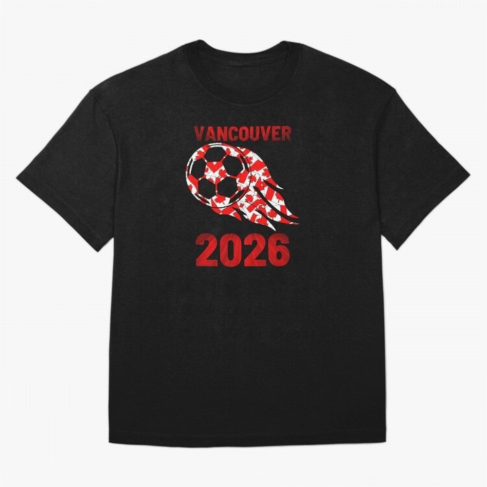 Vancouver Canada 2026 World Cup Soccer #8 Classic T-Shirt Celebrate the Biggest Stage of Global Football Passion for FIFA World Cup 2026 Group Stage, Centered on CR7 and Messi, Portugal, Soccer Culture, Superstar Moments, National Team Dreams and