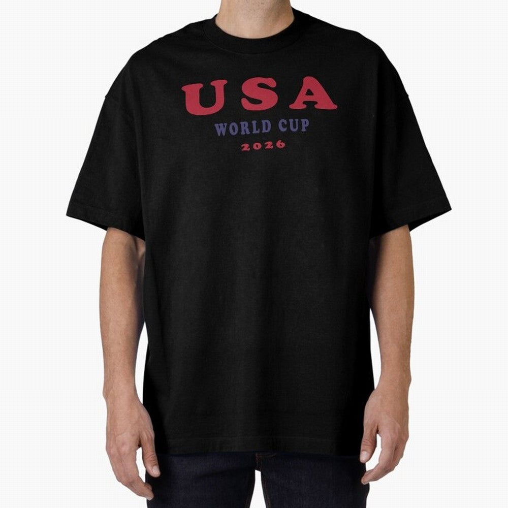 USA World Cup 2026 Soccer Fan Shirt | American Flag Football Retro Patriotic Design Classic T-Shirt Make Every Match About Match Day Hype around FIFA World Cup 2026, Mbappe, France, Football Festival Excitement, Trophy Ambitions, Country Rivalries