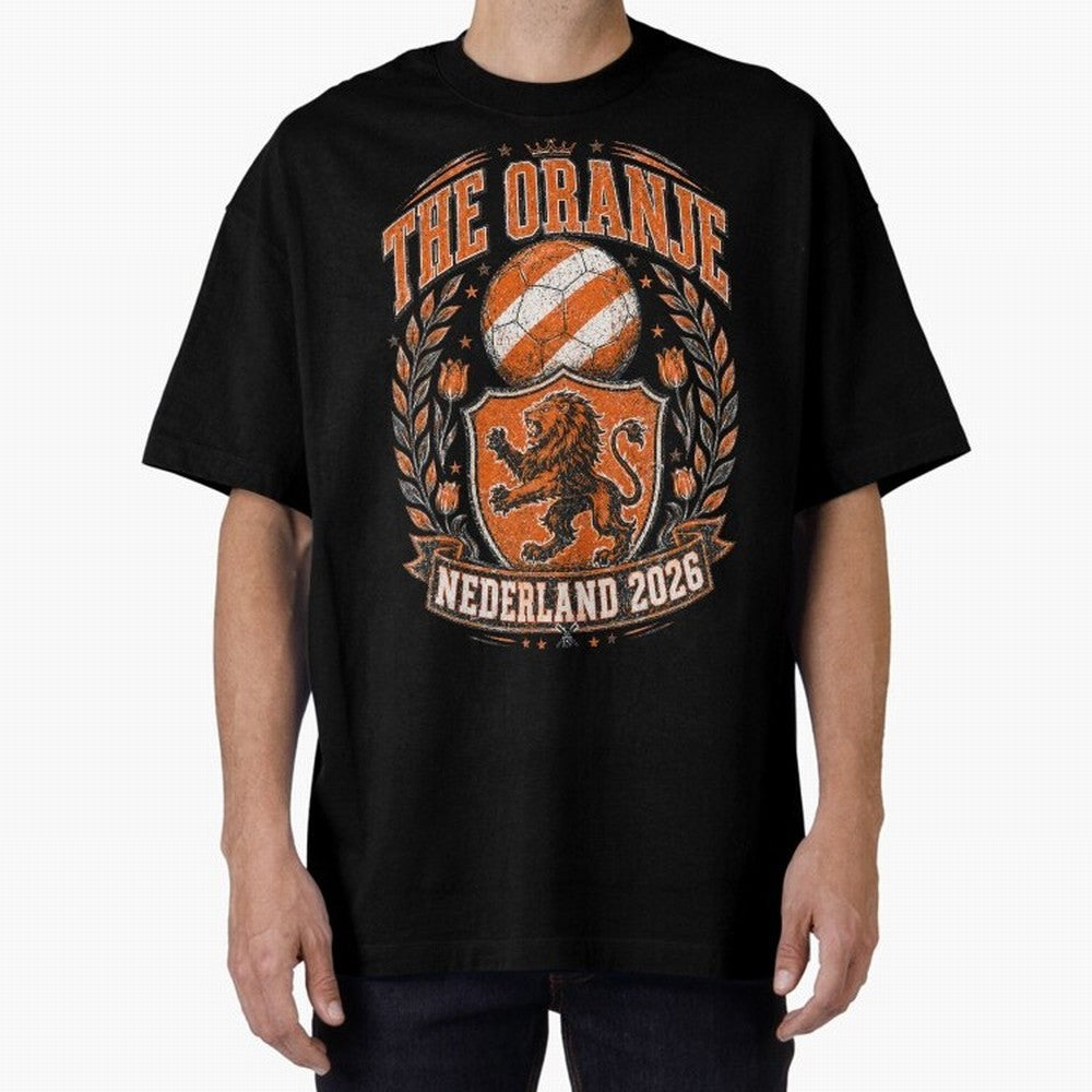 The Oranje Nederland 2026 World Cup Soccer T-Shirt Classic T-Shirt Make the Season About FIFA World Cup 2026 Built around CR7 and Messi, Brazil, Portugal and Argentina Energy, Retro Football Energy, Iconic Rivalries, Trophy Chase Drama and Stadium