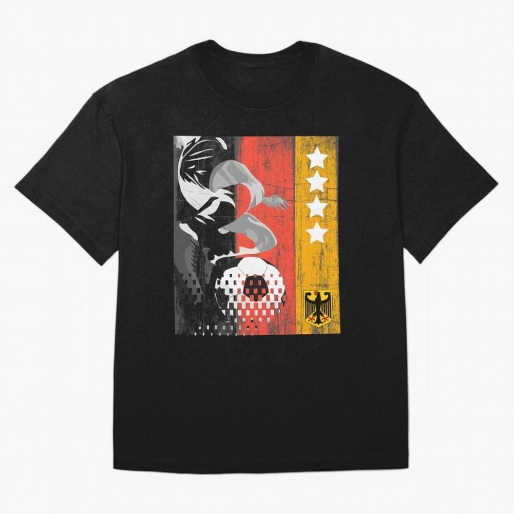 Fan Design Germany 2026 Classic T-Shirt Follow the Final Road of FIFA World Cup 2026 Group Stage for Fans of Messi and Cristiano Ronaldo and Portugal, Bringing Stadium Chants, National Pride, Trophy Dreams and Unforgettable Football Memories; Ideal