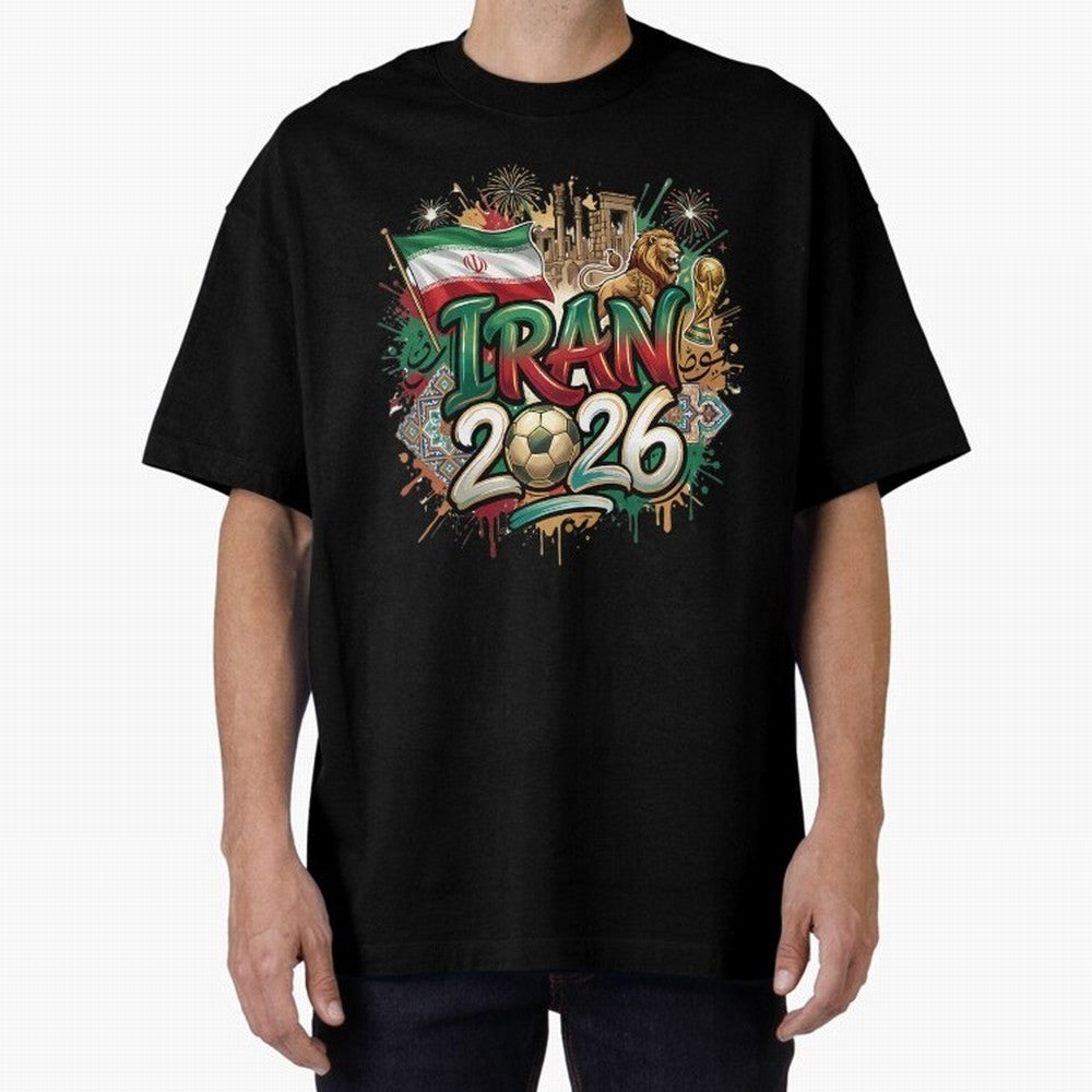 Iran World Cup 2026 Football Legacy Classic T-Shirt Live the Energy of FIFA World Cup 2026 USA Canada Mexico Spirit, Filled with France, CR7, Stadium Memories, Football Loyalty, International Chants and Championship Tradition; Perfect for Fans,