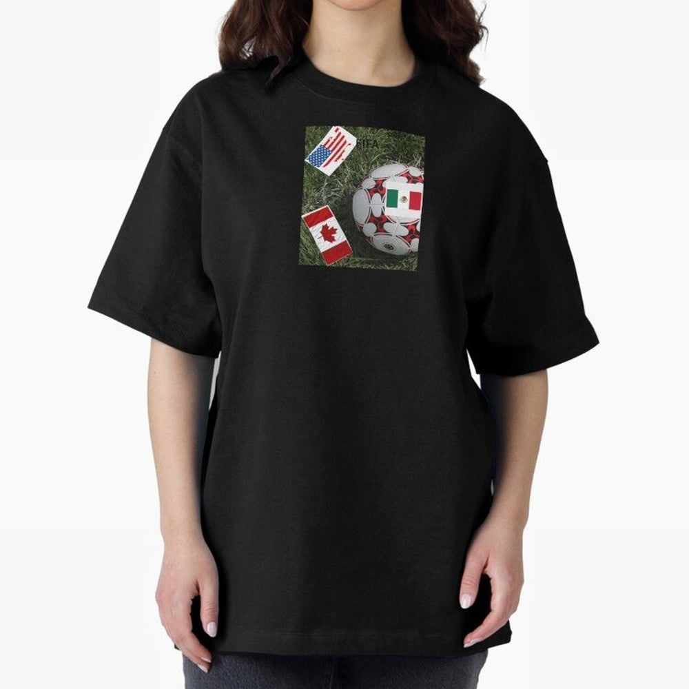 WORLD CUP FOOTBALL 2026 Classic T-Shirt Stand with FIFA World Cup 2026 USA Canada Mexico for Fans of Haaland and Mbappe and England, France and Netherlands, Bringing Classic Soccer Heritage, Championship Pressure, Fan Loyalty and International