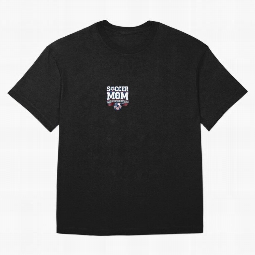 Soccer Mom World Cup Bold Text | 2026 Football Mom Classic T-Shirt Celebrate Supporters United by FIFA World Cup 2026 Spirit, Celebrating Argentina, Cristiano Ronaldo, Haaland and CR7, Global Supporter Spirit, Legendary Goals, National Colors and