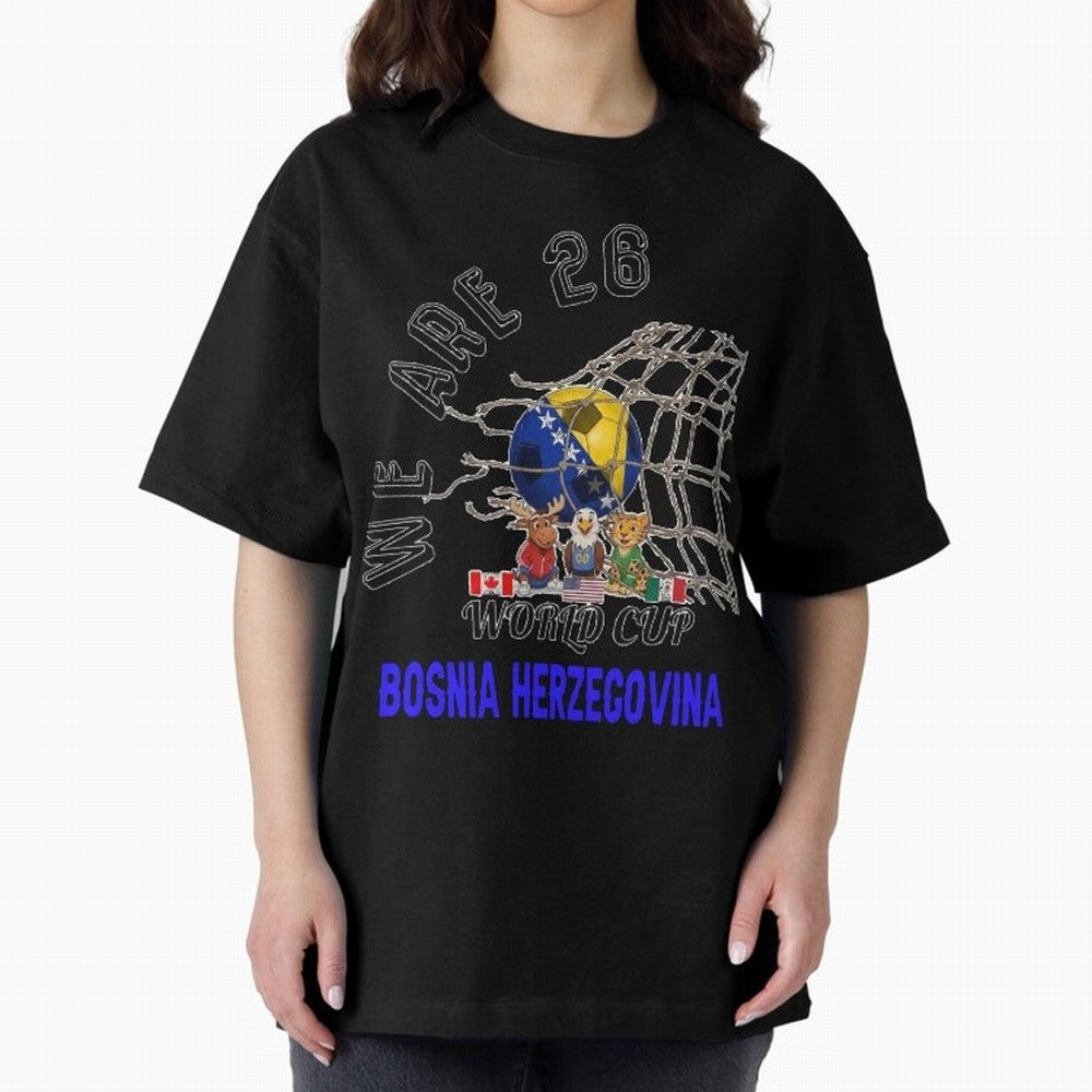 World cup 26 - Bosnia and Herzegovina Classic T-Shirt Celebrate Fan Culture around FIFA World Cup 2026 for Fans of Messi and Argentina, Bringing Championship Spirit, Famous Goals, Roaring Crowds and International Football Unity; Perfect for Fans,