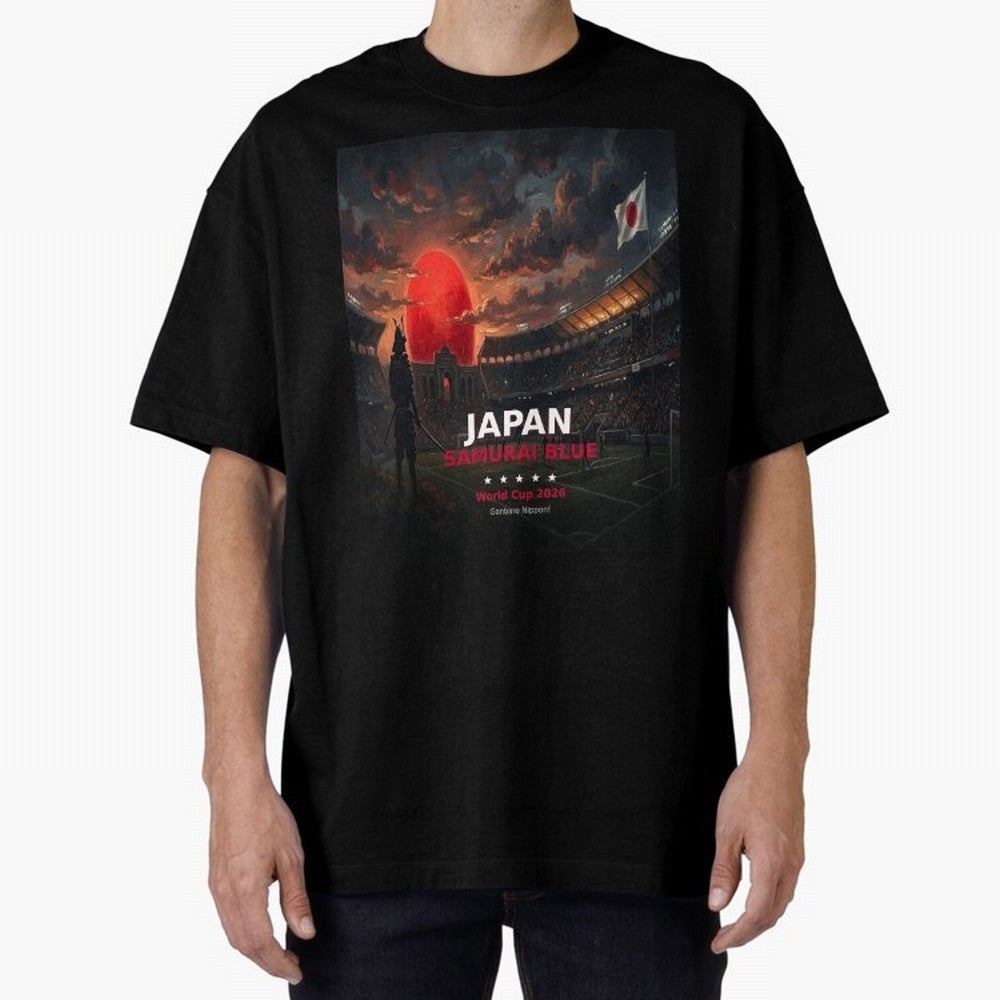 Japan Samurai Blue - World Cup 2026 Soccer Fan Tee Classic T-Shirt Celebrate Fan Culture around Match Day Hype around FIFA World Cup 2026, Mbappe, England, France and Netherlands, Supporter Pride, Iconic Celebrations, Legendary Names and Global