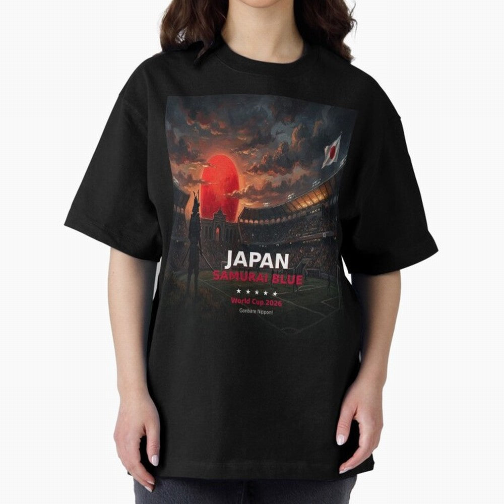 Japan Samurai Blue - World Cup 2026 Soccer Fan Tee Classic T-Shirt Celebrate Fan Culture around Match Day Hype around FIFA World Cup 2026, Mbappe, England, France and Netherlands, Supporter Pride, Iconic Celebrations, Legendary Names and Global
