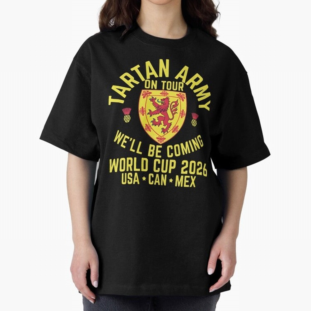 Tartan Army World Cup 2026 Scotland Tour Classic T-Shirt Bring International Match Energy to FIFA World Cup 2026 Group Stage Spirit, Inspired by England and Germany, CR7 and Messi, Soccer Culture, Superstar Moments, National Team Dreams and