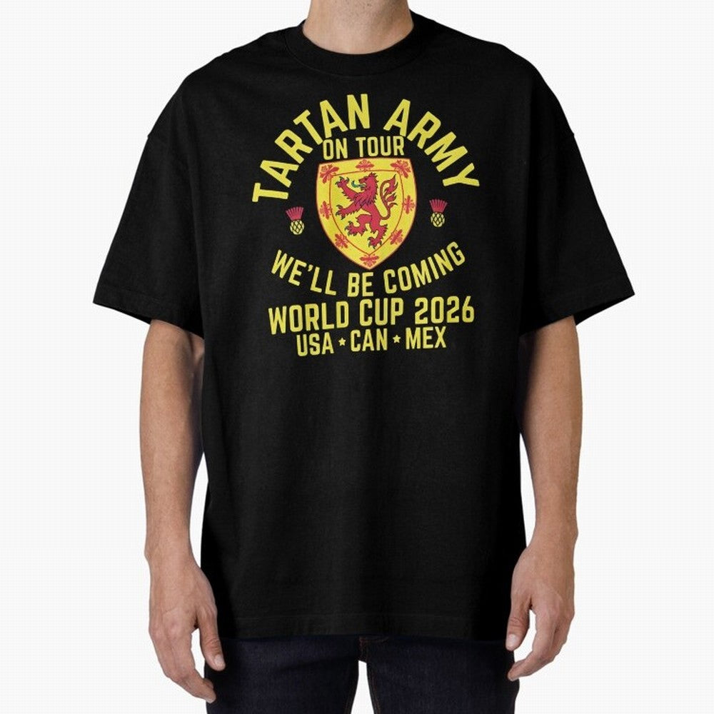 Tartan Army World Cup 2026 Scotland Tour Classic T-Shirt Bring International Match Energy to FIFA World Cup 2026 Group Stage Spirit, Inspired by England and Germany, CR7 and Messi, Soccer Culture, Superstar Moments, National Team Dreams and