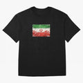 Iran Football World Cup Flag | Grunge Iranian Soccer Art Classic T-Shirt Enjoy FIFA World Cup 2026 Spirit, Connected to Brazil, Cristiano Ronaldo, Global Supporter Spirit, Legendary Goals, National Colors and Tournament Celebration; Ideal for
