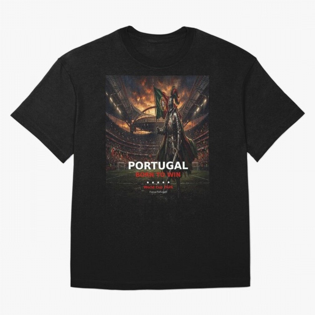 Portugal Born to Win - World Cup 2026 Soccer Fan Tee Classic T-Shirt Celebrate Unforgettable Nights in FIFA World Cup 2026 Spirit, Built around Argentina and Brazil, Neymar, Haaland and Cristiano Ronaldo, Tournament Hype, Historic Matchups, Family