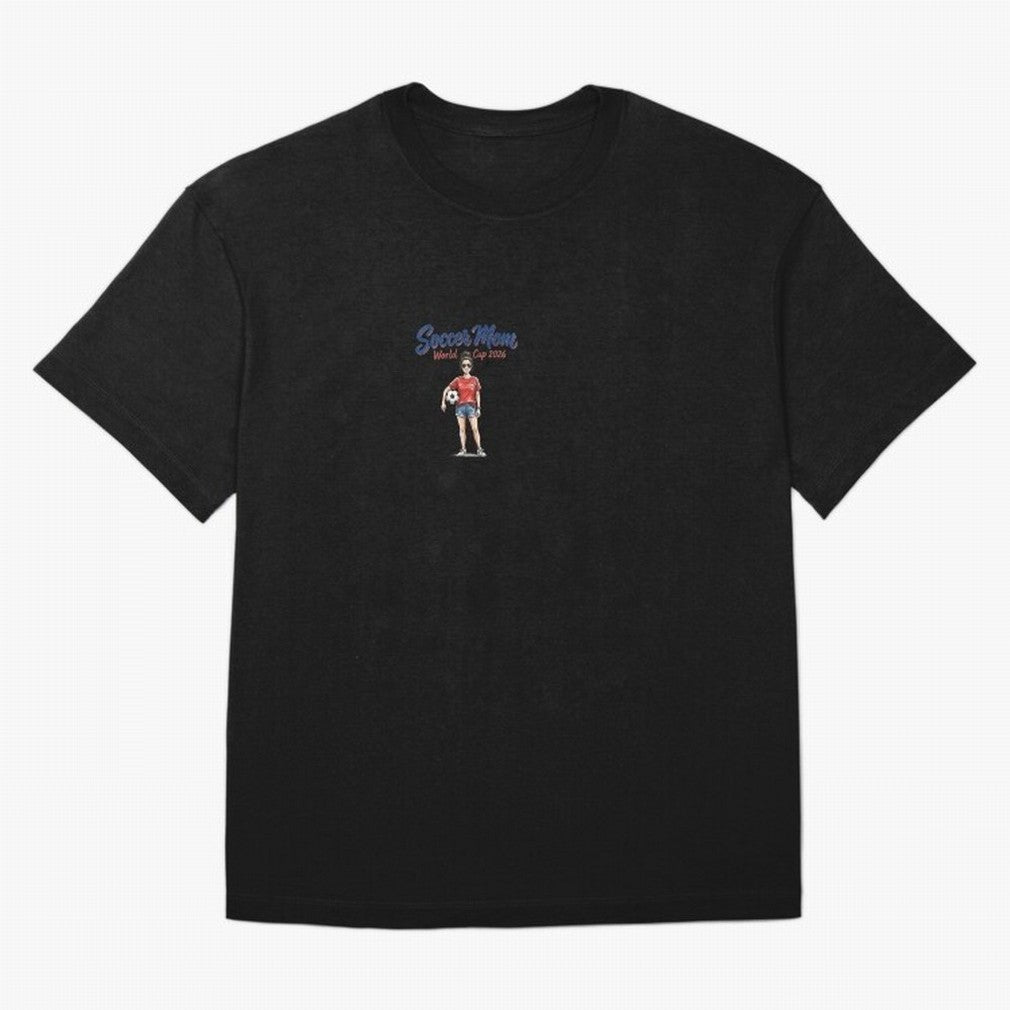 Soccer Mom World Cup 2026 | Football Mom Illustration Classic T-Shirt Showcase FIFA World Cup 2026 Capturing Cristiano Ronaldo, Haaland and CR7, Portugal Energy, Champion Mindset, Group Stage Buzz, Knockout Tension and Passionate Fan Culture; Great