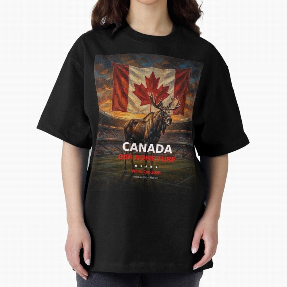 Canada Our Home Turf - World Cup 2026 Soccer Fan Tee Classic T-Shirt Relive Legendary Nights from the FIFA World Cup 2026 Group Stage Journey through Messi, Neymar and Mbappe Highlights, Argentina Pride, Classic Soccer Heritage, Championship