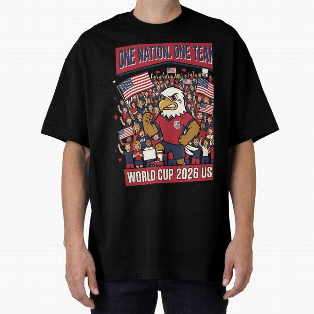 One Nation One Team ¡ª World Cup 2026 USA Classic T-Shirt Celebrate the Stars of Match Day Hype around FIFA World Cup 2026 USA Canada Mexico, Mbappe, Netherlands, Classic Soccer Heritage, Championship Pressure, Fan Loyalty and International Pride;