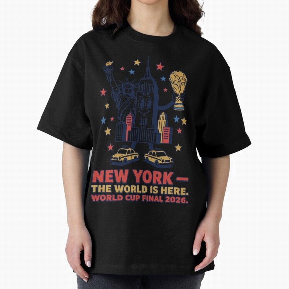 New York World Cup Final ¡ª Liberty Scores V2 Classic T-Shirt Celebrate Soccer Greatness during the FIFA World Cup 2026 Group Stage Journey through Mbappe and Neymar Highlights, Brazil, Portugal and Argentina Pride, Classic Soccer Heritage,