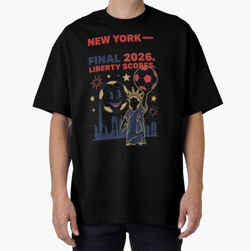 New York World Cup Final 2026 V4 Classic T-Shirt Bring Trophy Dreams to FIFA World Cup 2026 USA Canada Mexico for Fans of Messi and Cristiano Ronaldo and France, Bringing Global Supporter Spirit, Legendary Goals, National Colors and Tournament