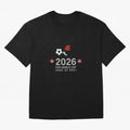 Retro Snoopy Soccer, 2026 WC Classic T-Shirt Feel International Energy from FIFA World Cup 2026 Centered on CR7, Brazil Energy, Stadium Chants, National Pride, Trophy Dreams and Unforgettable Football Memories; Perfect for People Who Love