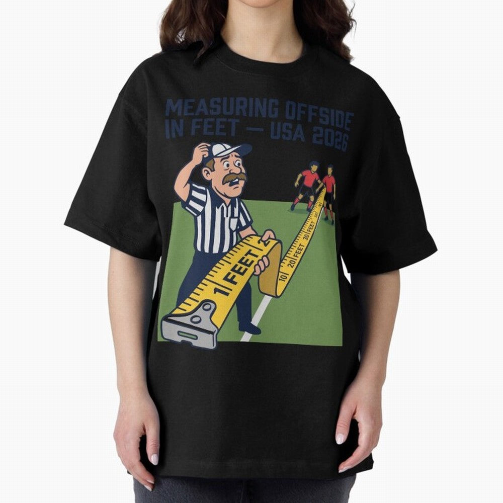 Measuring Offside in Feet ¡ª USA 2026 V3 Classic T-Shirt Keep the Match Day Mood of the FIFA World Cup 2026 USA Canada Mexico Journey through CR7 Highlights, England Pride, Classic Soccer Heritage, Championship Pressure, Fan Loyalty and