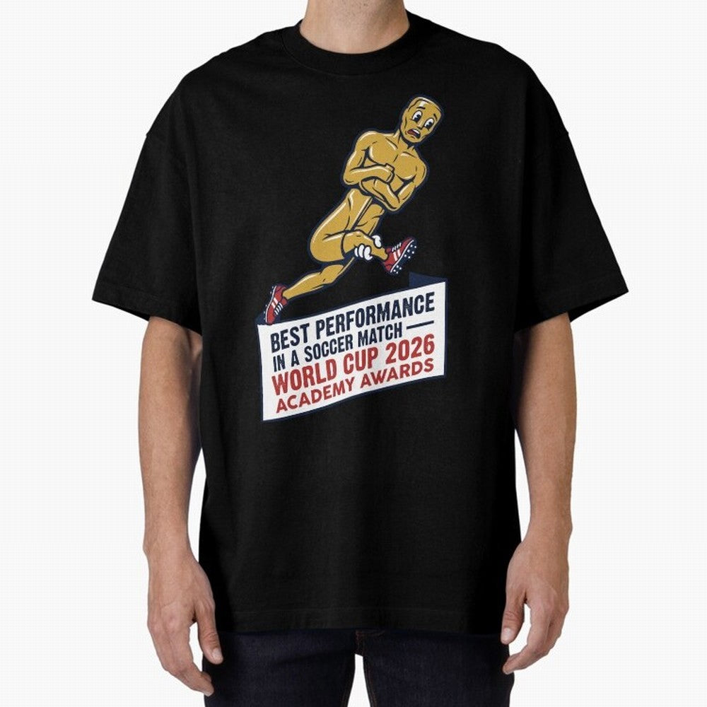 Academy Awards Best Performance Soccer V1 Classic T-Shirt Enjoy the FIFA World Cup 2026 USA Canada Mexico Journey through Cristiano Ronaldo, Haaland and CR7 Highlights, Argentina and Brazil Pride, Football History, Final Match Energy, Crowd Noise