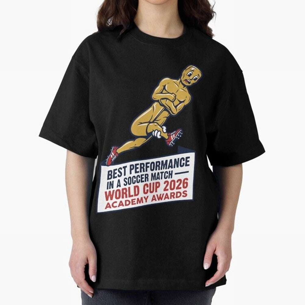 Academy Awards Best Performance Soccer V1 Classic T-Shirt Enjoy the FIFA World Cup 2026 USA Canada Mexico Journey through Cristiano Ronaldo, Haaland and CR7 Highlights, Argentina and Brazil Pride, Football History, Final Match Energy, Crowd Noise