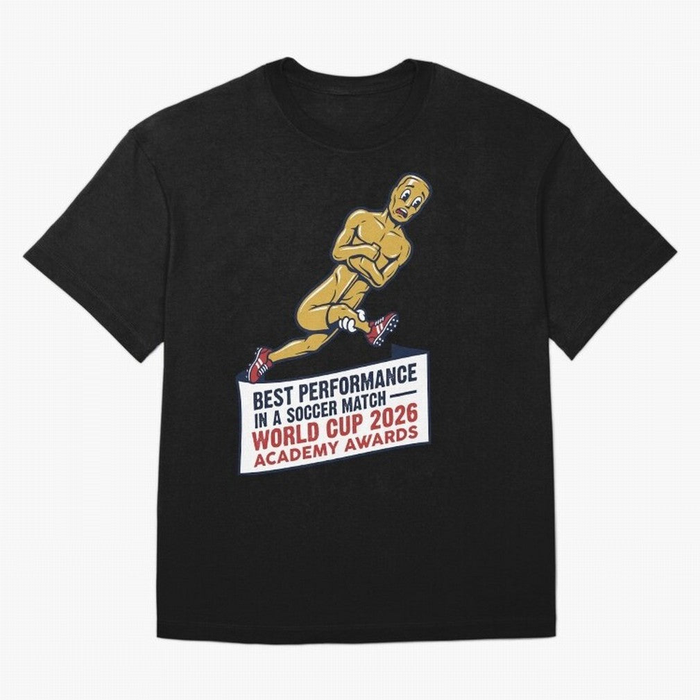 Academy Awards Best Performance Soccer V1 Classic T-Shirt Enjoy the FIFA World Cup 2026 USA Canada Mexico Journey through Cristiano Ronaldo, Haaland and CR7 Highlights, Argentina and Brazil Pride, Football History, Final Match Energy, Crowd Noise