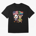 The American eagle and its friend, the South African springbok Classic T-Shirt Follow Every Goal of Match Day Hype around FIFA World Cup 2026, Cristiano Ronaldo, Haaland and CR7, Germany, Game Day Rituals, Football Legends, Country Pride and the
