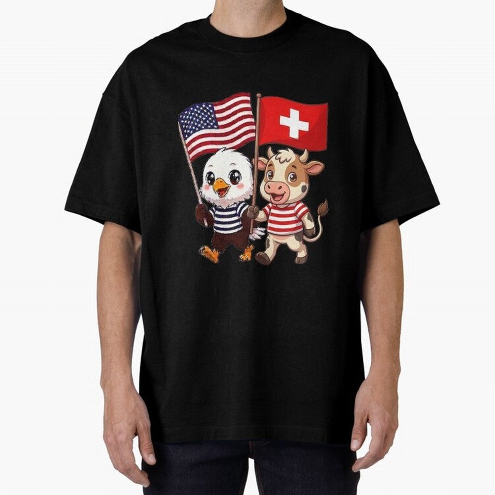 The American eagle and its friend, the Swiss calf Classic T-Shirt Remember FIFA World Cup 2026 USA Canada Mexico Spirit, Filled with France and Portugal, Haaland, Classic Soccer Heritage, Championship Pressure, Fan Loyalty and International Pride;