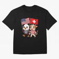 The American eagle and its friend, the Swiss calf Classic T-Shirt Remember FIFA World Cup 2026 USA Canada Mexico Spirit, Filled with France and Portugal, Haaland, Classic Soccer Heritage, Championship Pressure, Fan Loyalty and International Pride;
