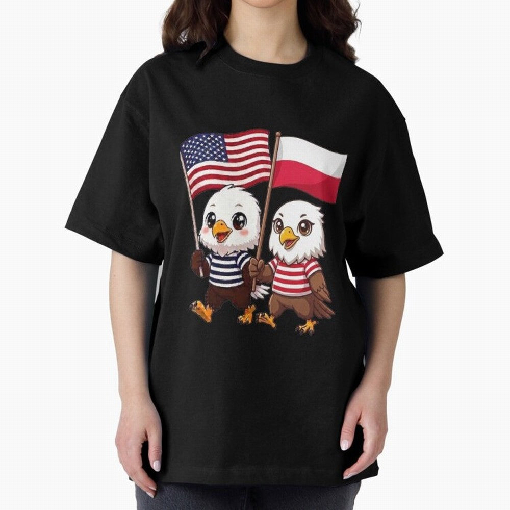 The American eagle and its friend, the Polish eagle Classic T-Shirt Fuel Match Day Hype around FIFA World Cup 2026, Neymar, England, France and Netherlands, Tournament Hype, Historic Matchups, Family Viewing Parties and Global Sports Pride; Ideal