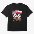 The American eagle and its friend, the Polish eagle Classic T-Shirt Fuel Match Day Hype around FIFA World Cup 2026, Neymar, England, France and Netherlands, Tournament Hype, Historic Matchups, Family Viewing Parties and Global Sports Pride; Ideal