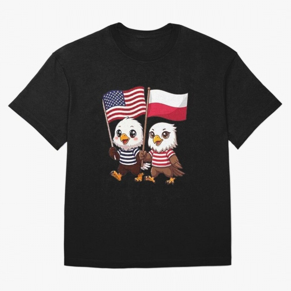 The American eagle and its friend, the Polish eagle Classic T-Shirt Fuel Match Day Hype around FIFA World Cup 2026, Neymar, England, France and Netherlands, Tournament Hype, Historic Matchups, Family Viewing Parties and Global Sports Pride; Ideal