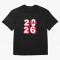 Canada 2026 Soccer Ball Graphic Design Classic T-Shirt Capture Stadium Memories from Match Day Hype around FIFA World Cup 2026 Group Stage, Neymar, Haaland and Cristiano Ronaldo, England, Vintage Soccer Flavor, Modern Football Stars, National Flags