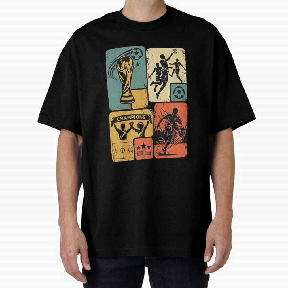 Retro World Cup 2026 Soccer Champion - Vintage Aesthetic Classic Football Shirt Design for Fans and Gift Classic T-Shirt Upgrade FIFA World Cup 2026 for Fans of CR7 and England, Bringing Sports Nostalgia, International Competition, Famous Players