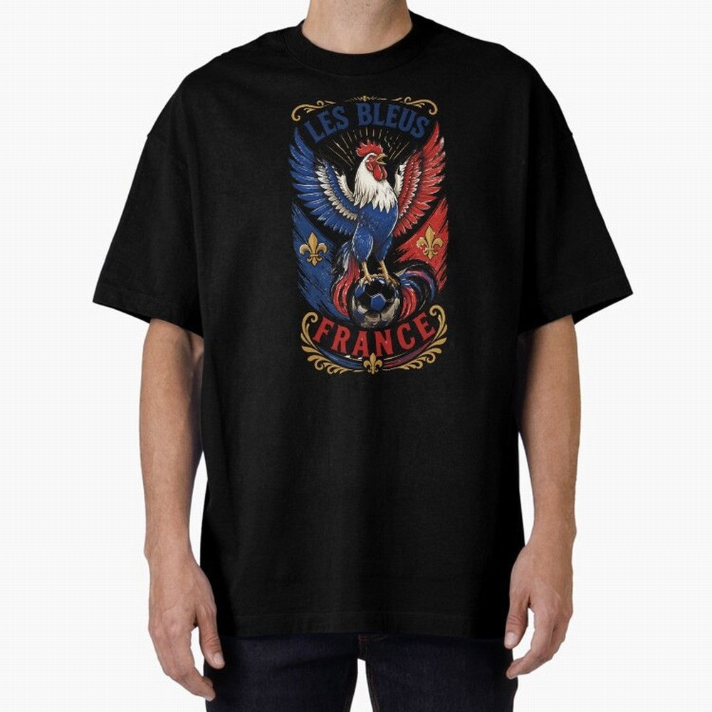 France Soccer Rooster - Les Bleus Vintage Patriotic Football Fan T-Shirt Classic T-Shirt Mark FIFA World Cup 2026 USA Canada Mexico Driven by Mbappe and Neymar, France Energy, Global Supporter Spirit, Legendary Goals, National Colors and Tournament