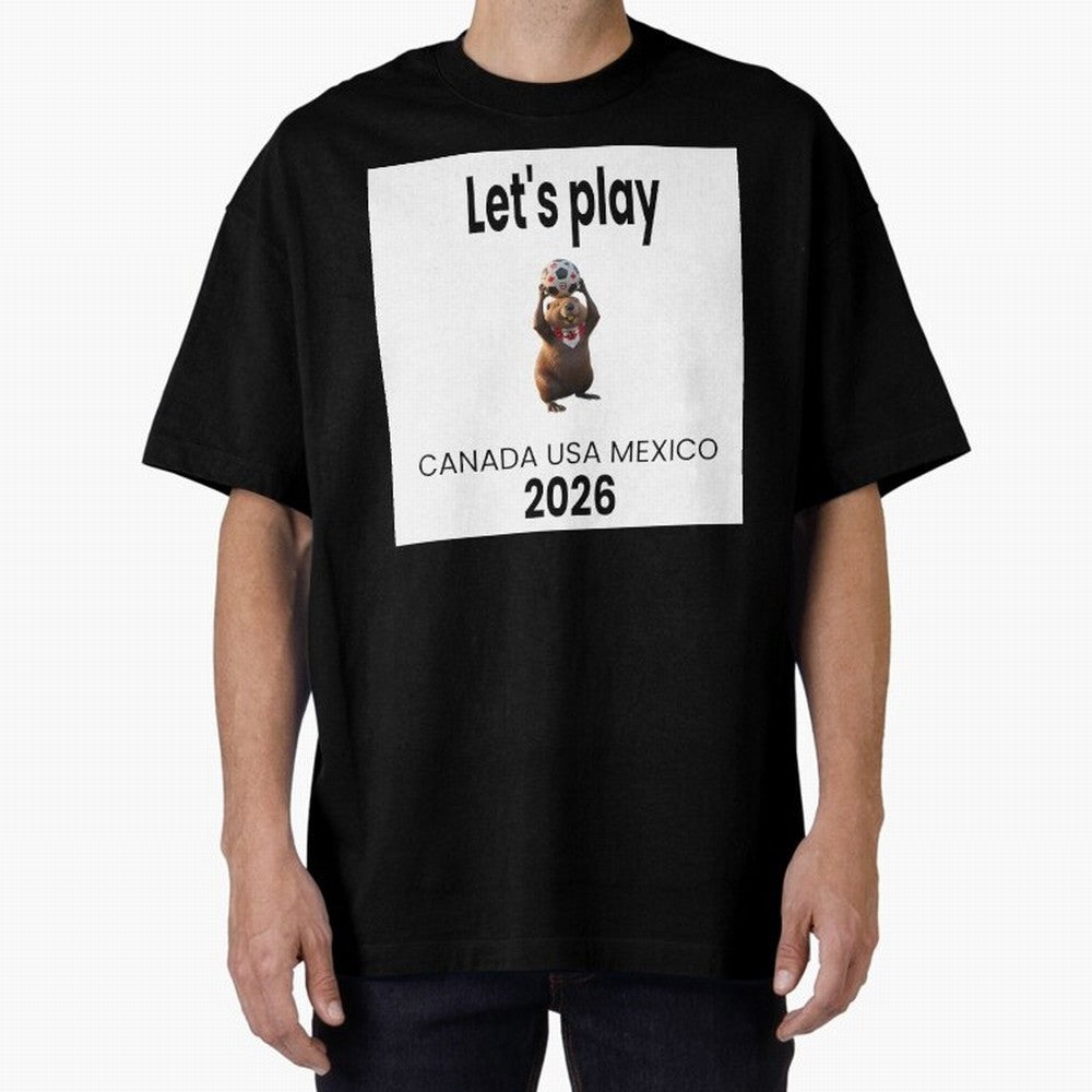 Canadian beaver invites you to World Cup 2026 in USA, Canada and Mexico Classic T-Shirt Follow the Road to FIFA World Cup 2026 Group Stage Built around Cristiano Ronaldo, Brazil, Portugal and Argentina Energy, Champion Mindset, Group Stage Buzz,