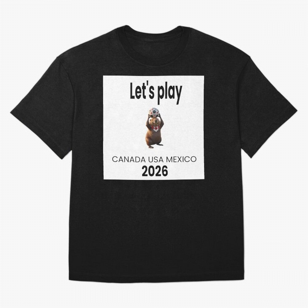 Canadian beaver invites you to World Cup 2026 in USA, Canada and Mexico Classic T-Shirt Follow the Road to FIFA World Cup 2026 Group Stage Built around Cristiano Ronaldo, Brazil, Portugal and Argentina Energy, Champion Mindset, Group Stage Buzz,