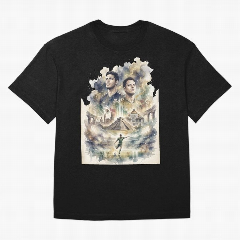 FIFA 2026 Mexico Players Classic T-Shirt Make Every Kick Count in the FIFA World Cup 2026 Group Stage Journey through Messi and Cristiano Ronaldo Highlights, Portugal, Spain and Germany Pride, Football Passion, Legendary Performances, Festival