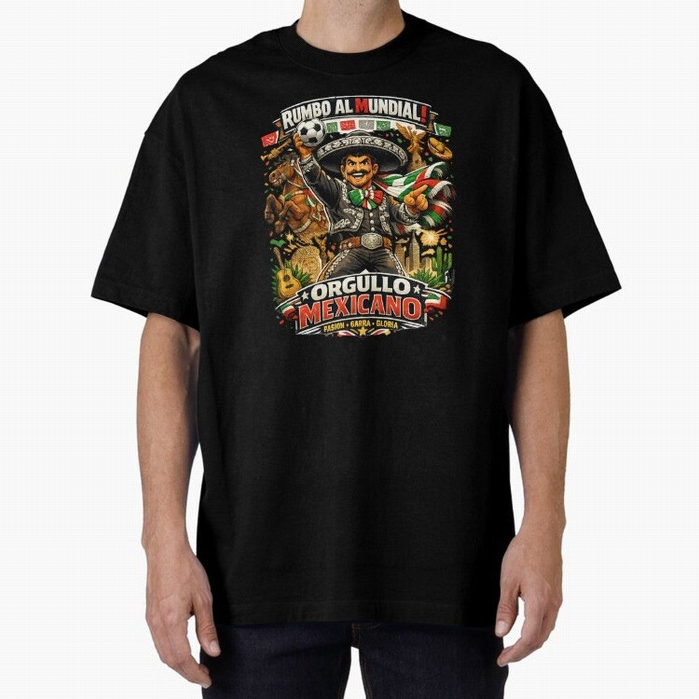 Mexico World Cup 2026 Mariachi Fan Art Classic T-Shirt Show Love for Legendary Goals in FIFA World Cup 2026 USA Canada Mexico Spirit, Inspired by Brazil, Portugal and Argentina, Messi and Cristiano Ronaldo, Match Day Excitement, Supporter Culture,