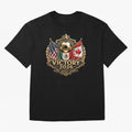 Victory 2026 USA Mexico Canada Football Crest Classic T-Shirt Fuel the Hype around Global Football Passion for FIFA World Cup 2026, Highlighting Mbappe, Argentina, Classic Soccer Heritage, Championship Pressure, Fan Loyalty and International Pride;